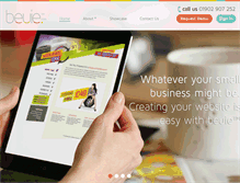 Tablet Screenshot of beuie.com